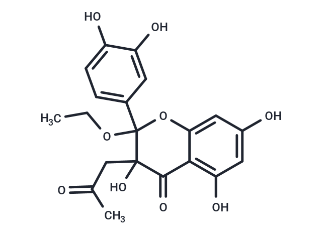 2-Ethoxy-3-acetonyltaxifolin