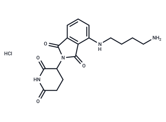 Pomalidomide-C4-NH2 hydrochloride