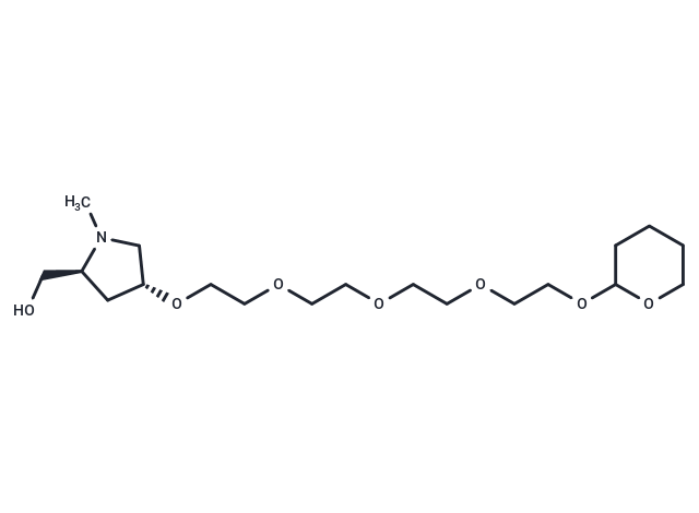 THP-PEG4-Pyrrolidine(N-Me)-CH2OH