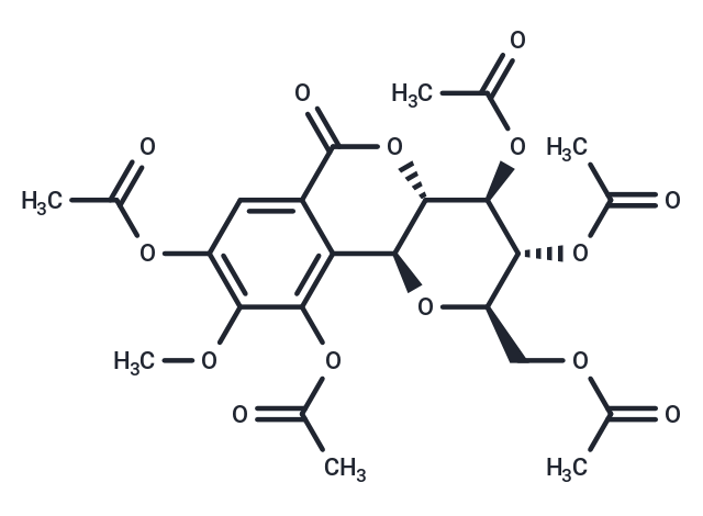 Bergenin pentaacetate