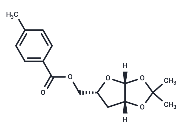 3'-Deoxy-1,2-O-isopropylidene-5-O-(p-toluoyl)-L-arabinofuranose