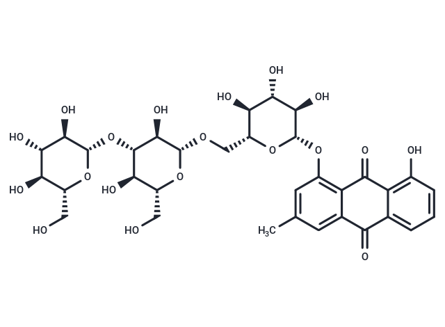 Chrysophanol triglucoside