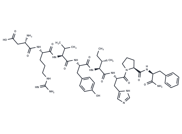 Angiotensin 1/2 (1-8) amide