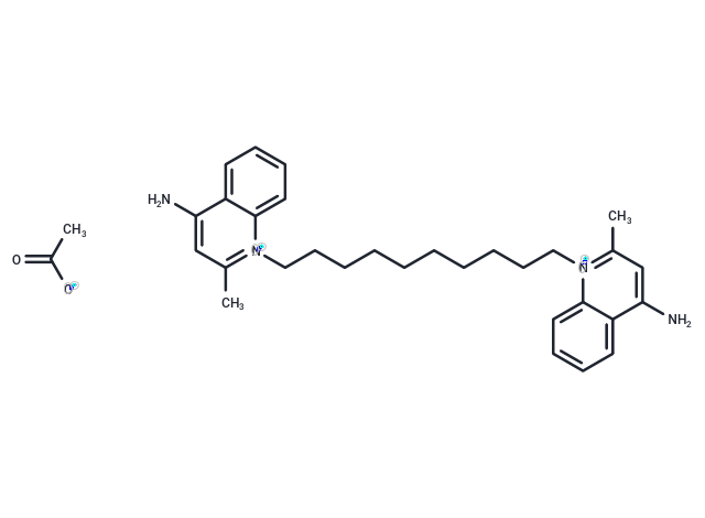 Dequalinium acetate