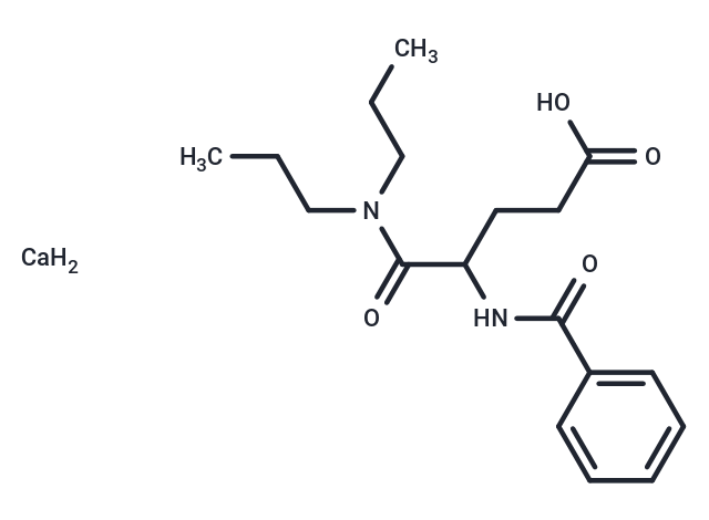 Proglumide hemicalcium