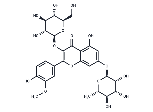 Isorhamnetin 3-glucoside-7-rhamnoside