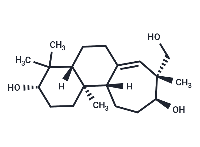 17(13→14)-Abeo-ent-3S*,13S*,16-trihydroxystrob-8(15)-ene