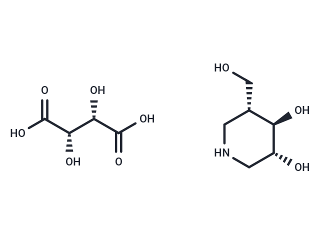 Afegostat D-Tartrate