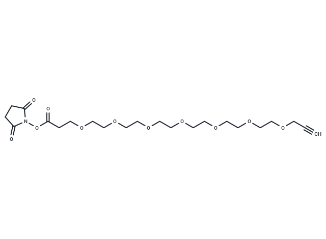 Propargyl-PEG7-NHS ester