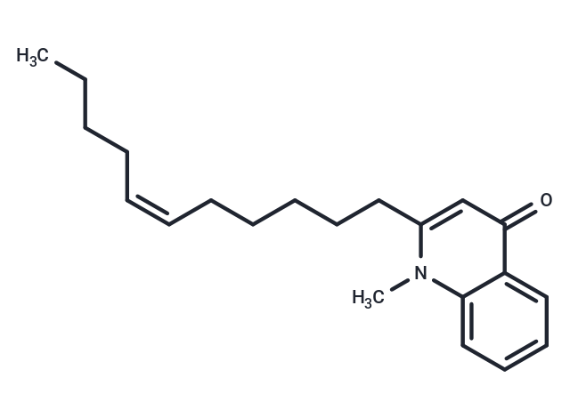 1-Methyl-2-[(Z)-6-undecenyl]-4(1H)-quinolone