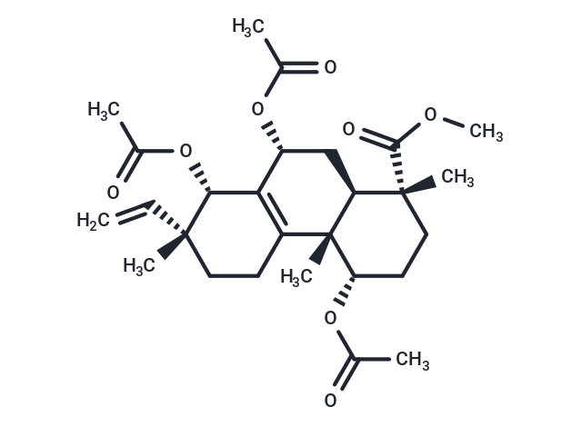 Methyl 1a,7a,14a-triacetoxy-8,15-isopimaredien-18-oate