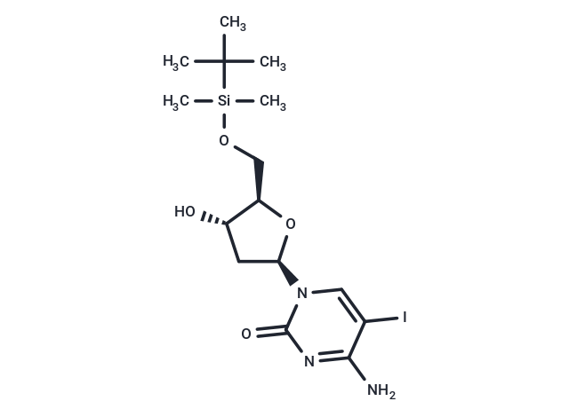 5'-O-(Tert-butyldimethylsilyl)-5-iodo-2'-deoxycytidine