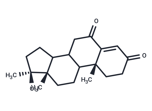 17-hydroxy-17-methylandrost-4-ene-3,6-dione