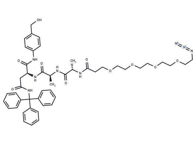 Azido-PEG4-Ala-Ala-Asn(Trt)-PAB