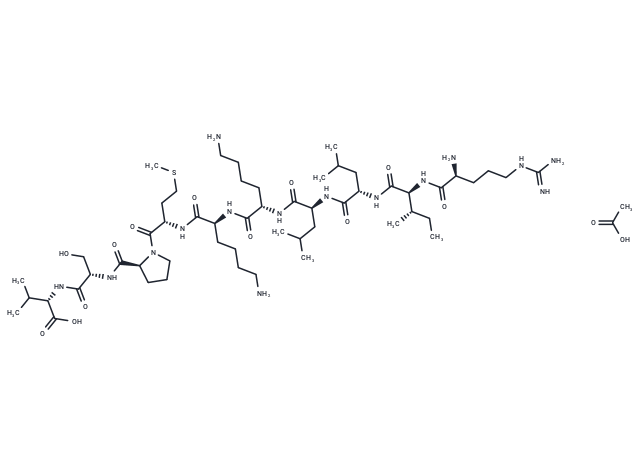 Handle region peptide, rat acetate