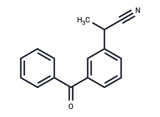 2-(3-Benzoylphenyl)propanenitrile