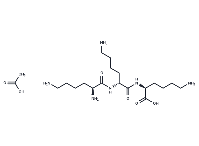 Lysyllysyllysine acetate