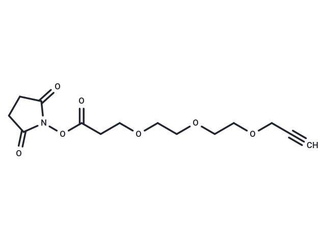 Propargyl-PEG3-NHS ester