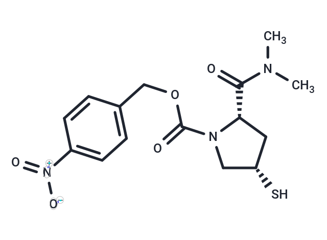 (2S,4S)-4-Nitrobenzyl 2-(dimethylcarbamoyl)-4-mercaptopyrrolidine-1-carboxylate