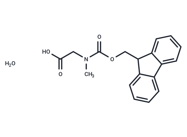 2-((((9H-Fluoren-9-yl)methoxy)carbonyl)(methyl)amino)acetic acid hydrate