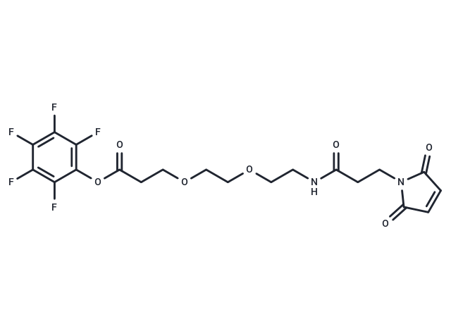 Mal-NH-PEG2-CH2CH2COOPFP ester