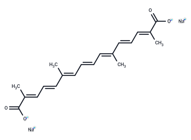 Transcrocetinate disodium