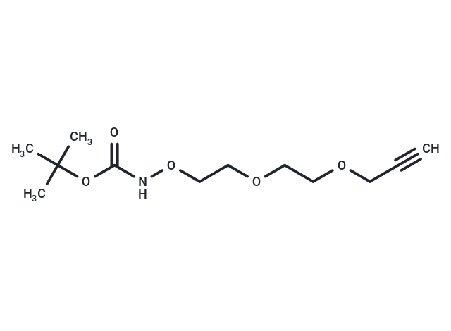 Boc-aminooxy-PEG2-propargyl