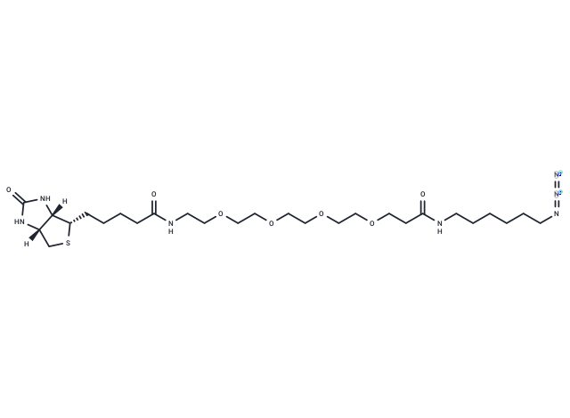 Biotin-PEG4-Amide-C6-Azide