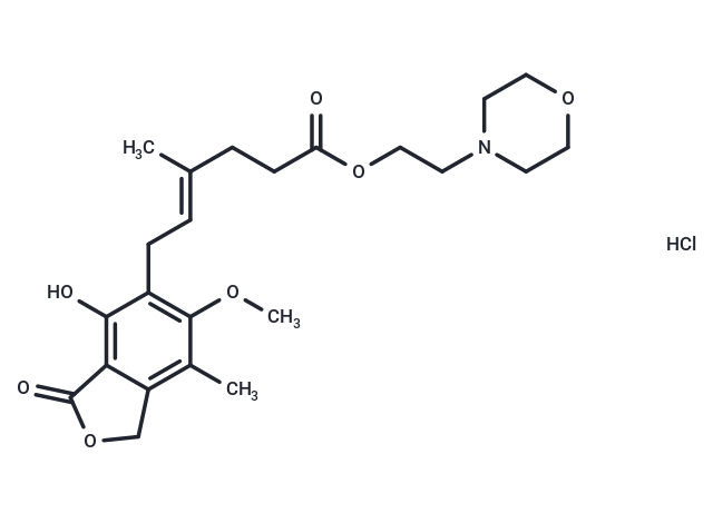 Mycophenolate mofetil hydrochloride