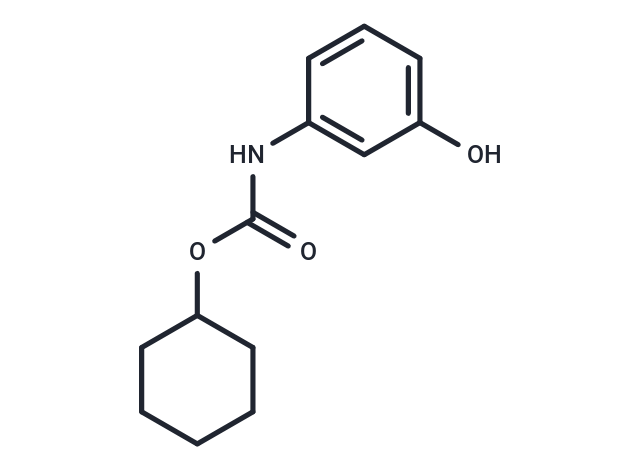 Carbanilic acid, m-hydroxy-, cyclohexyl ester