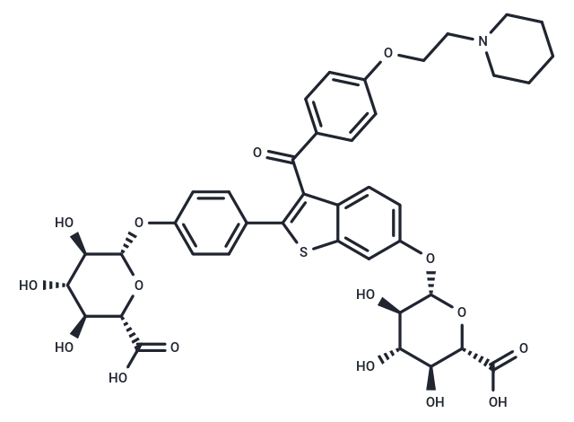 Raloxifene 6,4'-Bis-β-D-glucuronide