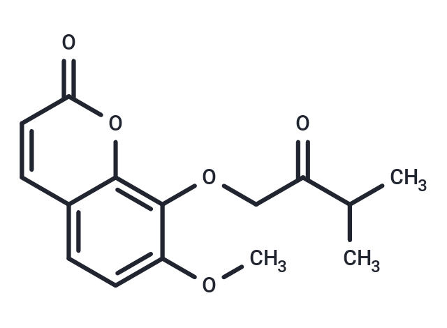 7-Methoxy-8-(3-methyl-2-oxobutoxy)-2H-1-benzopyran