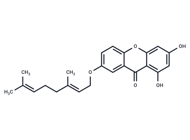 7-Geranyloxy-1,3-dihydroxyxanthone