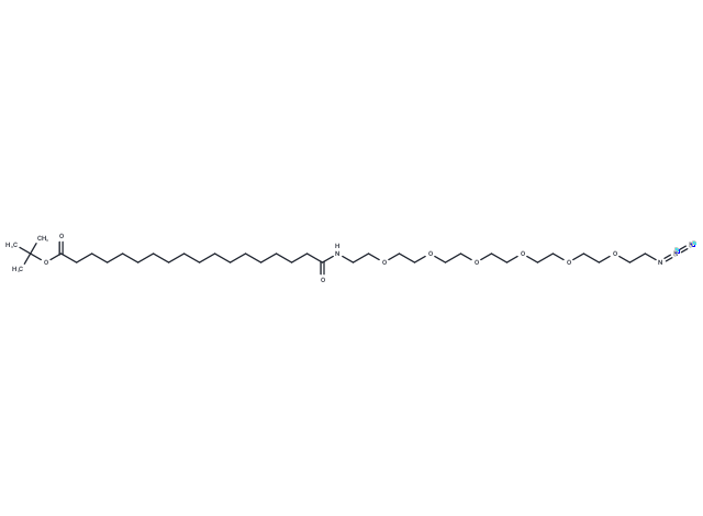 Azide-PEG6-amido-C16-Boc