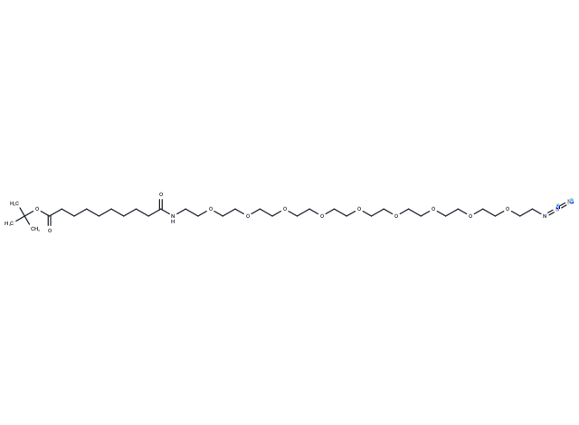 Azide-PEG9-amido-C8-Boc