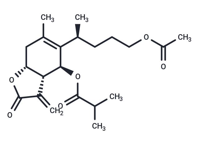 1-O-Acetyl-6-O-isobutyrylbritannilactone