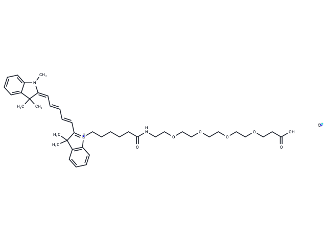 Cy5-PEG4-acid