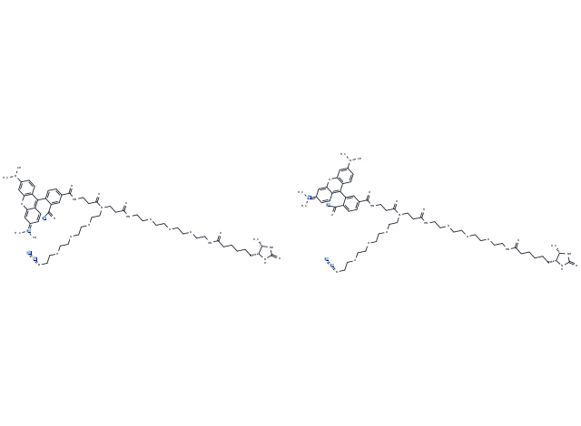 (5,6)TAMRA-PEG3-Azide-PEG3-Desthiobiotin