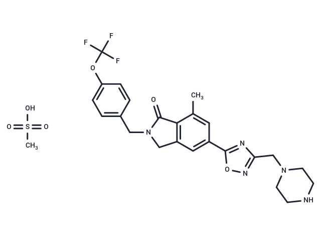 AZD-8529 mesylate