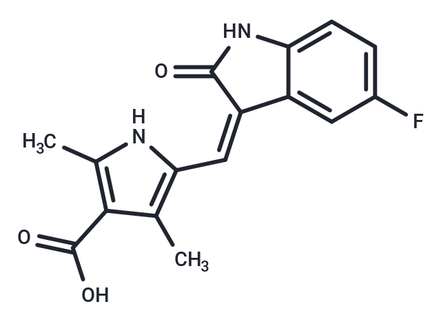 (Z)-5-((5-Fluoro-2-oxoindolin-3-ylidene)methyl)-2,4-dimethyl-1H-pyrrole-3-carboxylic acid