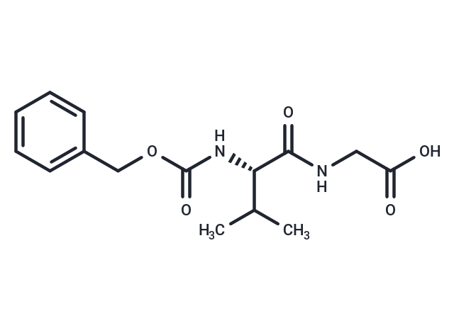 (S)-2-(2-(((Benzyloxy)carbonyl)amino)-3-methylbutanamido)acetic acid