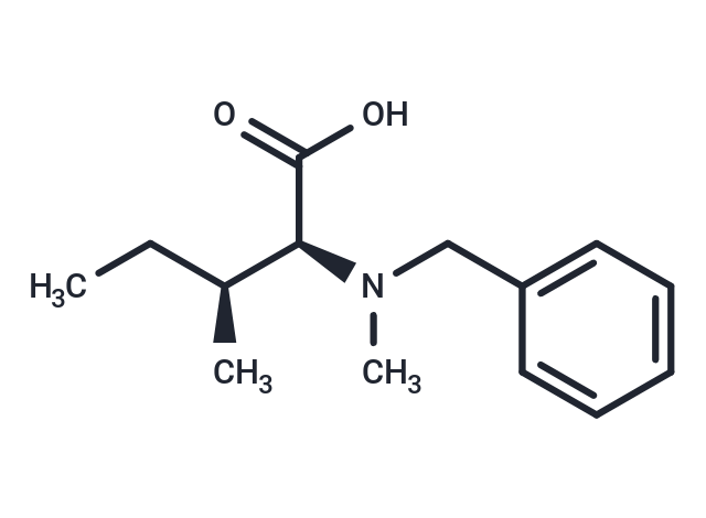 (2S,3S)-2-(Benzyl(methyl)amino)-3-methylpentanoic acid