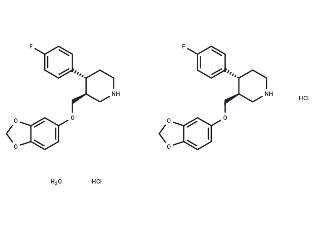 Paroxetine hydrochloride hemihydrate