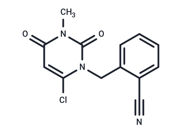 2-((6-Chloro-3-methyl-2,4-dioxo-3,4-dihydropyrimidin-1(2H)-yl)methyl)benzonitrile