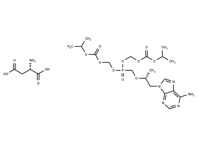 Tenofovir disoproxil aspartate