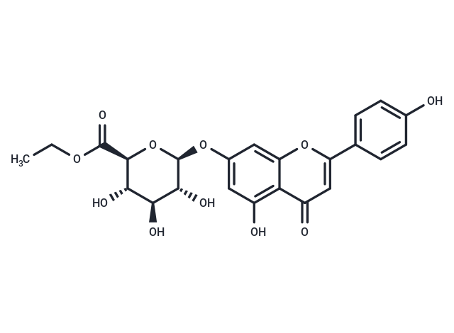 Apigenin-7-O-glucuronide-6'-ethyl ester