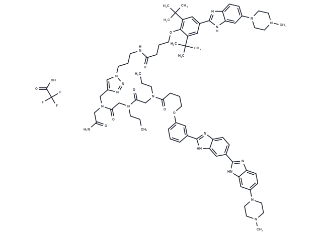 Targaprimir-96 TFA (1655508-14-7 free base)