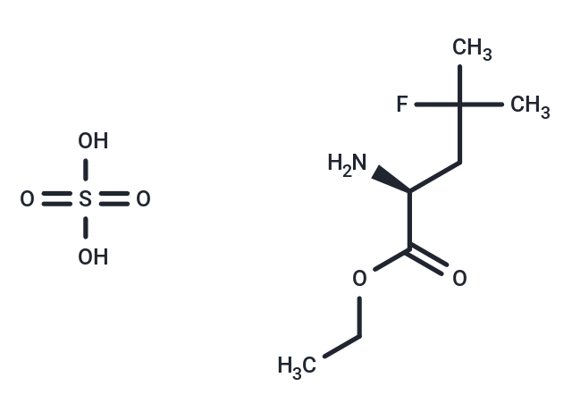 (S)-Ethyl 2-amino-4-fluoro-4-methylpentanoate sulfate