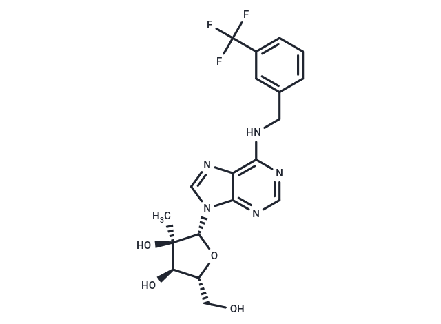 N6-(3-Trifluoromethylbenzyl)-2’-C-methyl adenosine