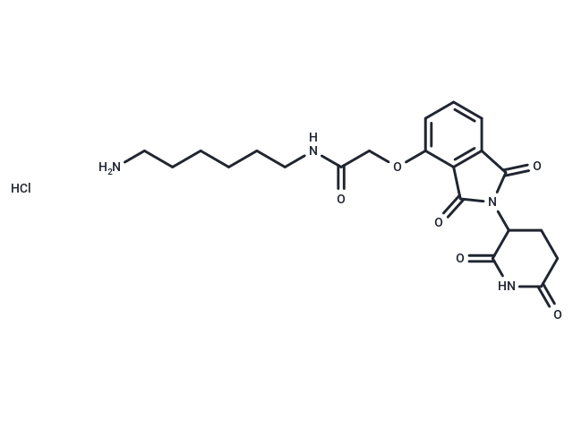 Thalidomide-O-amido-C6-NH2 hydrochloride